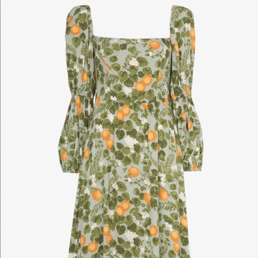 Reformation Dress -Mica Orange 🍊 Midi